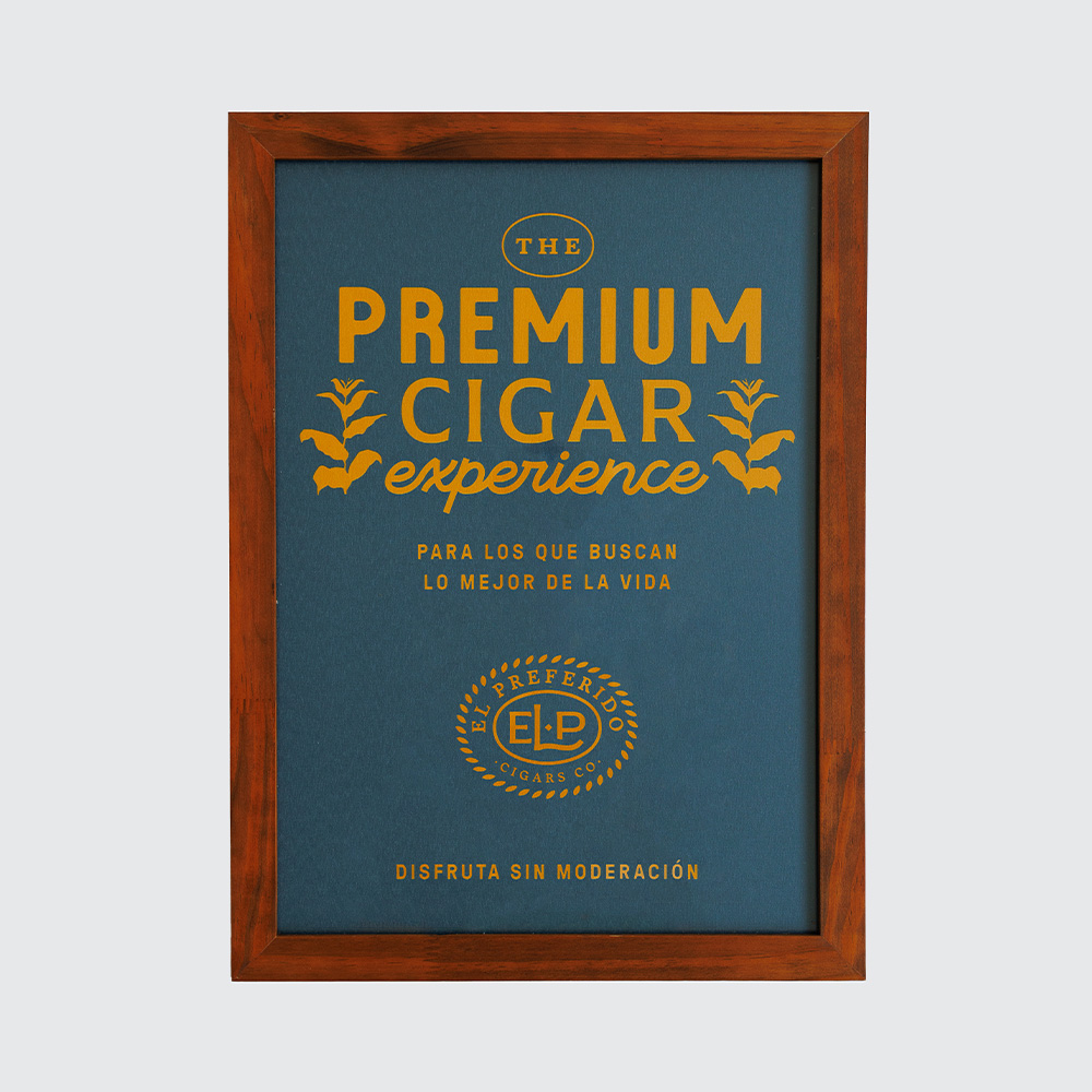 Cuadro Experiencia Azul